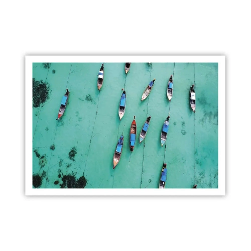 Pôster - Na alegre expectativa - 100x70 cm