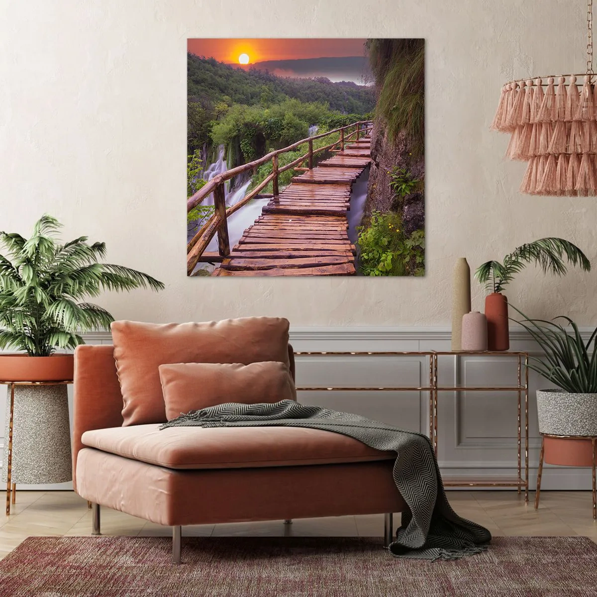 Quadro em tela - Beleza inacreditável - 50x50 cm