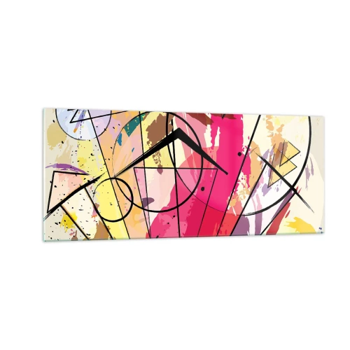 Quadro em vidro - Explosão - 100x40 cm