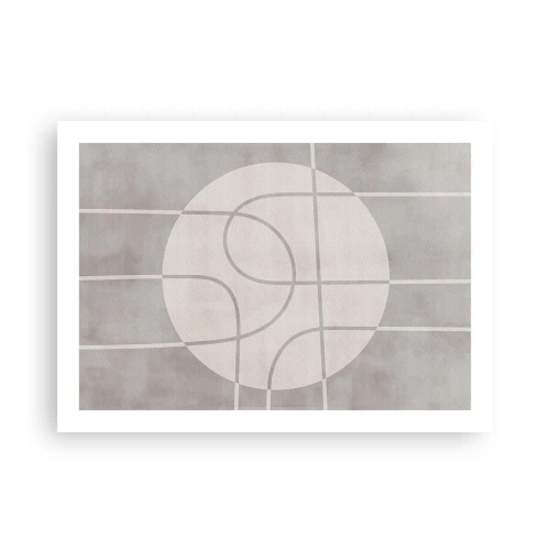 Pôster - Circular e direto - 70x50 cm