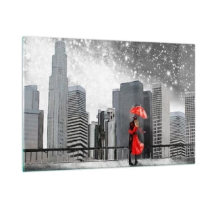 Quadro em vidro - O homem não é pedra - 120x80 cm