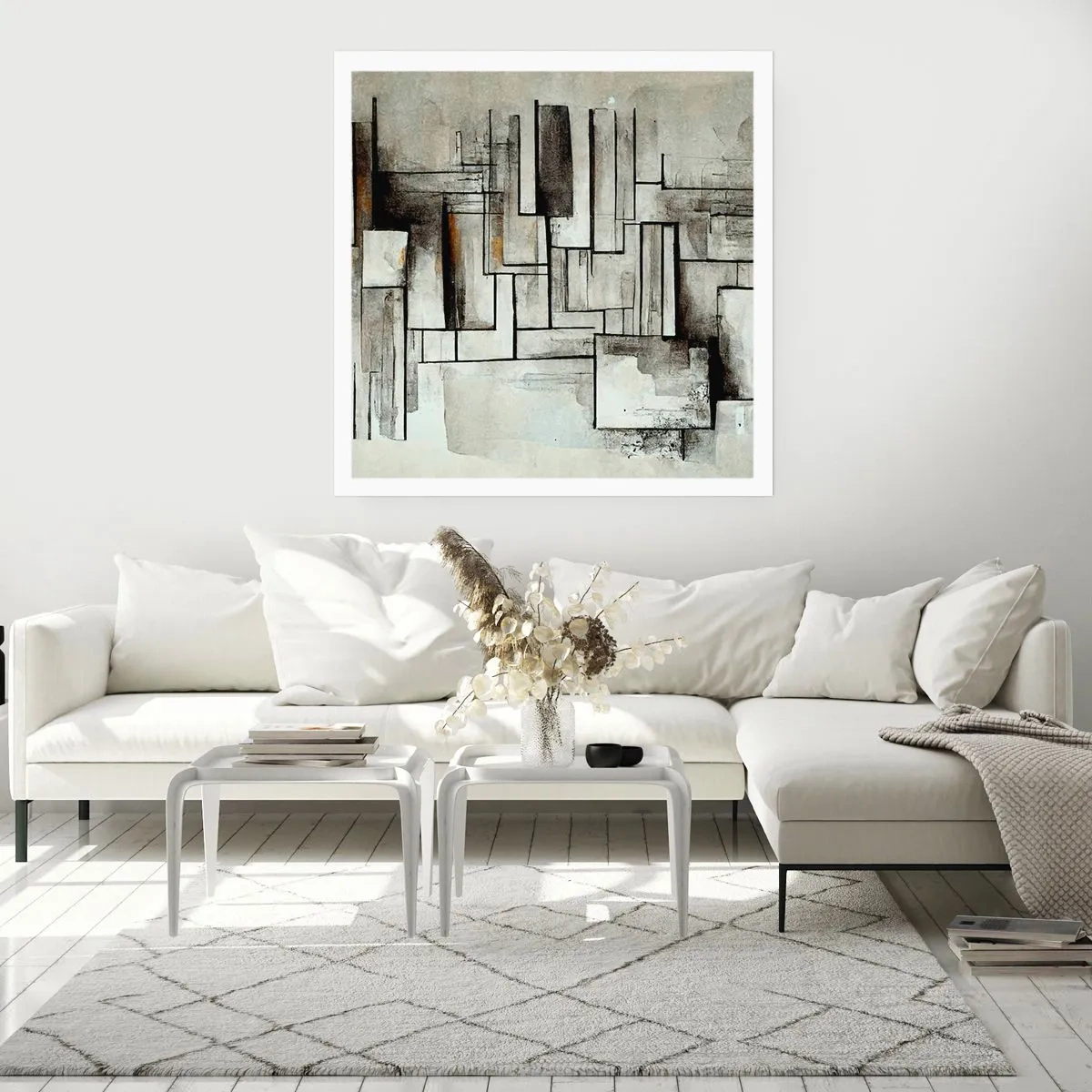 Pôster - O poder da simplicidade - 40x40 cm