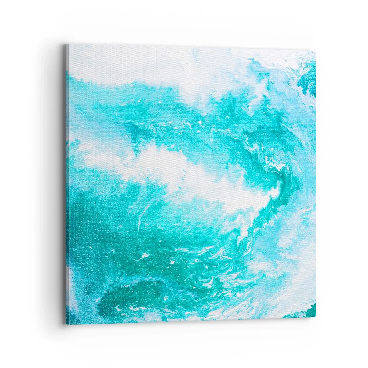 Quadro em tela - No núcleo da água - 70x70 cm