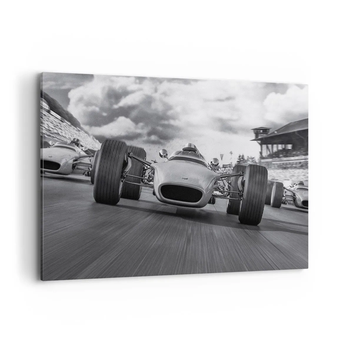 Quadro em tela - O ronco do motor - 100x70 cm