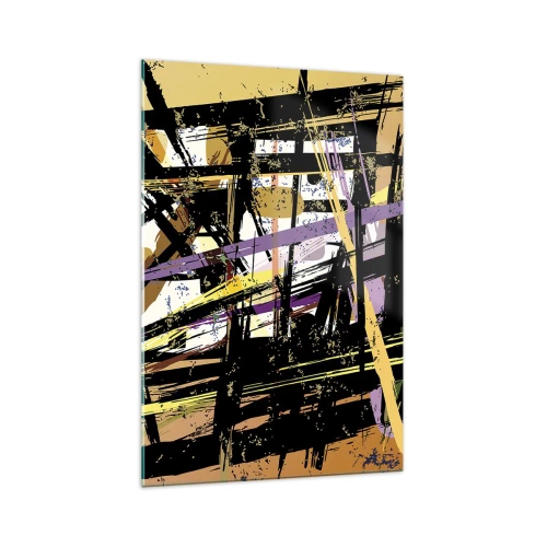 Quadro em vidro - Corte afiado - 70x100 cm