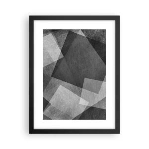 Pôster com moldura preta - Um eterno símbolo da durabilidade e da ordem - 30x40 cm