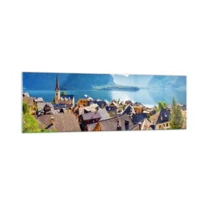 Quadro em vidro - Não poderia ser mais pitoresco - 160x50 cm