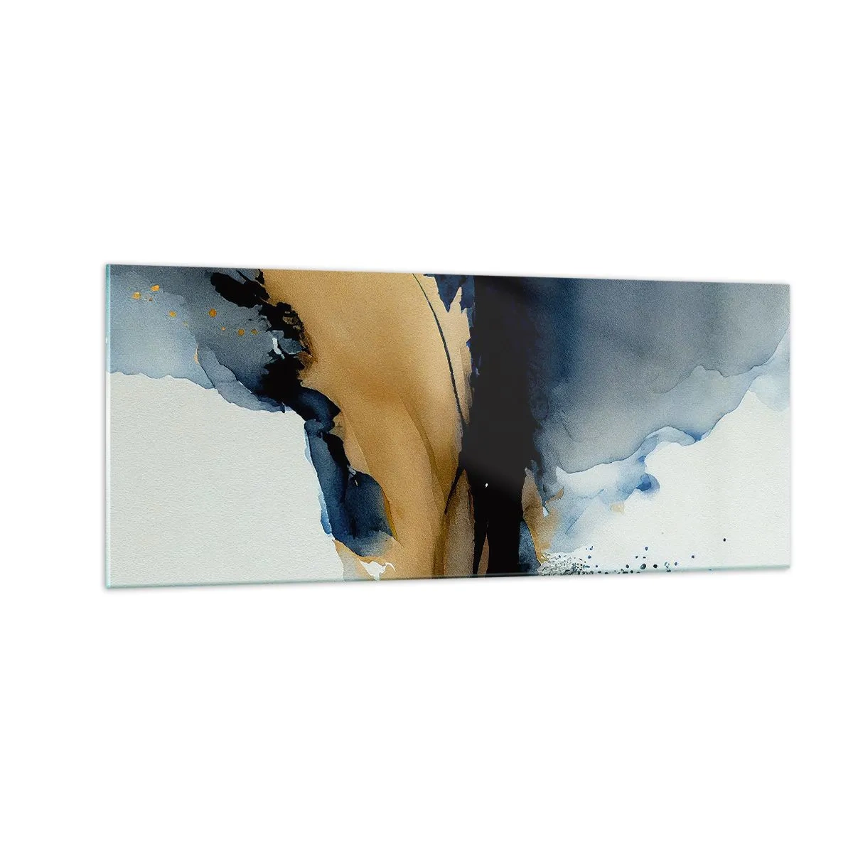 Quadro em vidro - Atrás da cortina - 100x40 cm
