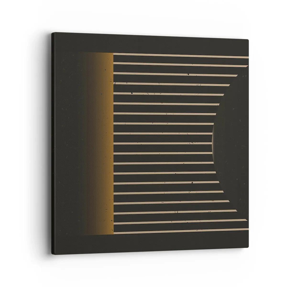 Quadro em tela - Explorar a escuridão - 40x40 cm