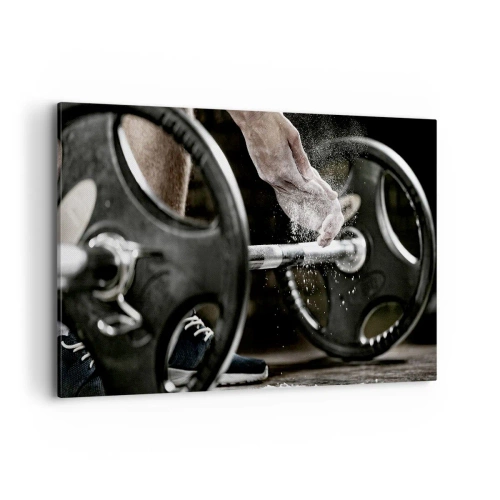 Quadro em tela - Desafio aceite! - 120x80 cm