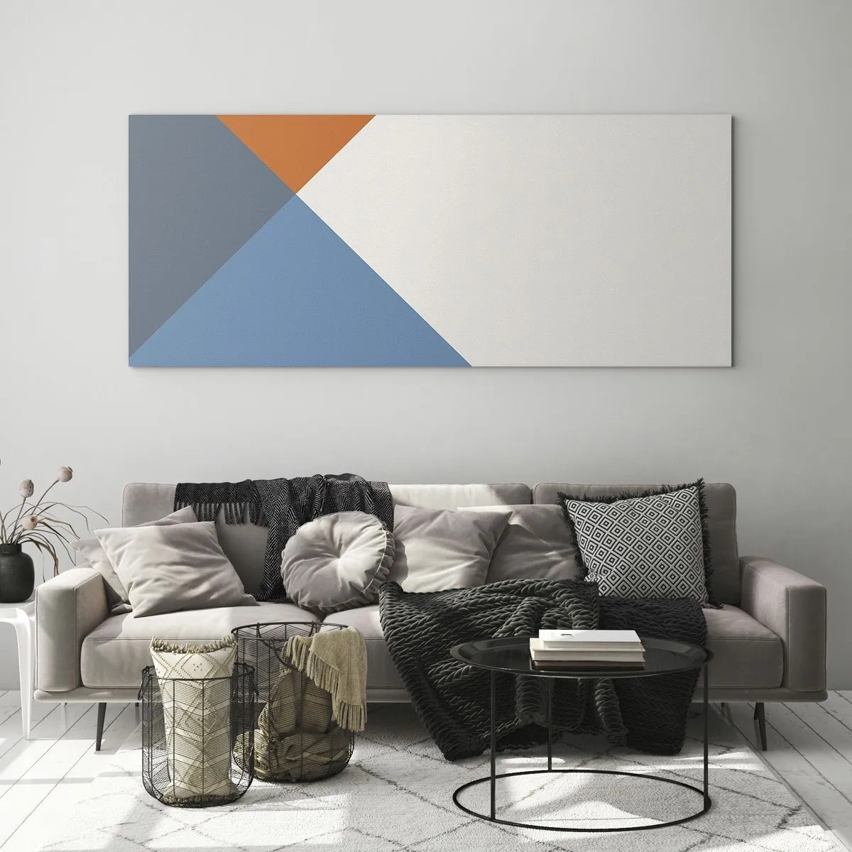 Quadro em vidro - Em termos de... - 100x40 cm