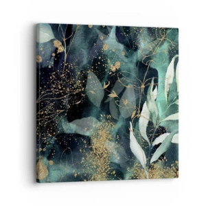 Quadro em tela - Jardim Mágico - 30x30 cm