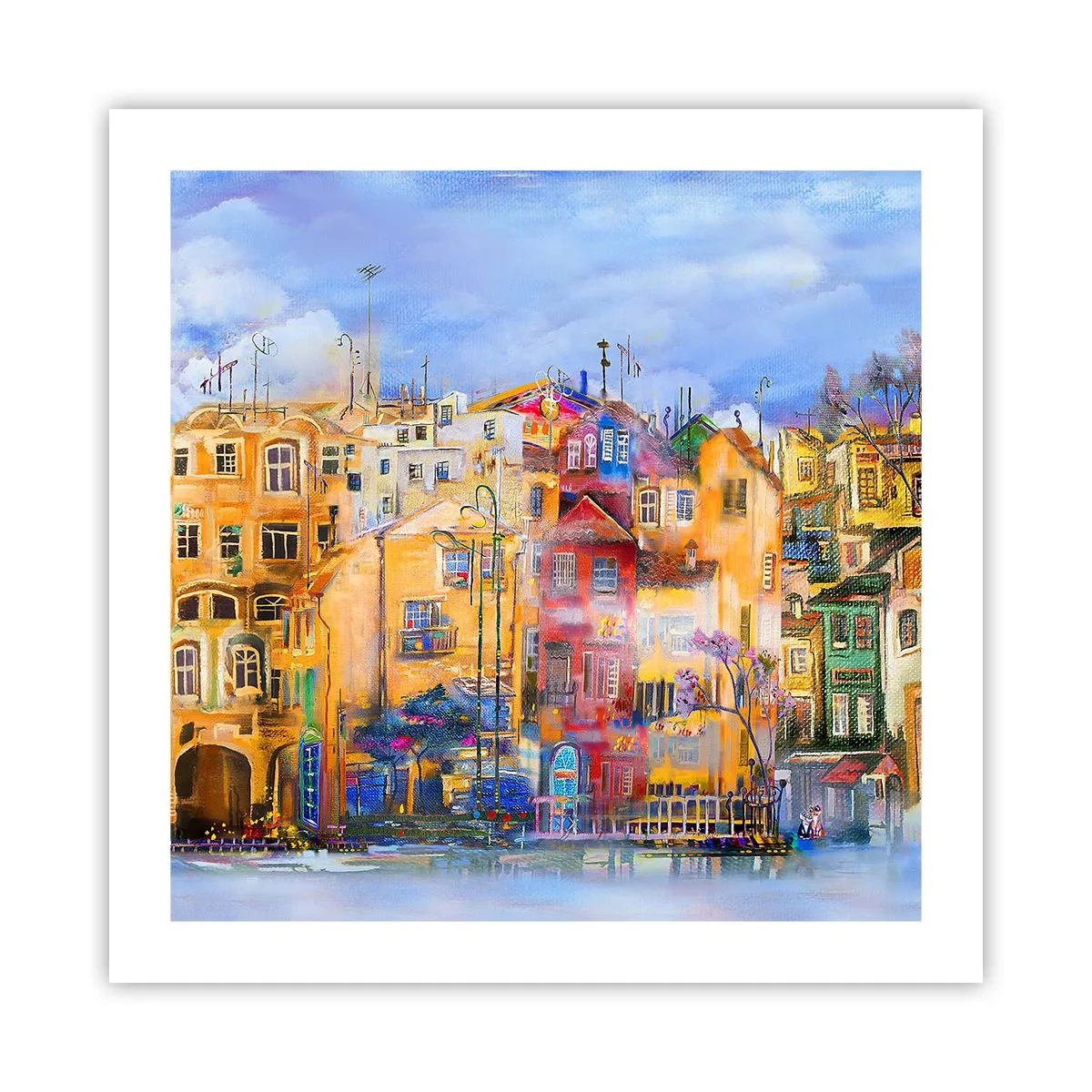 Pôster - Estamos juntos - 50x50 cm