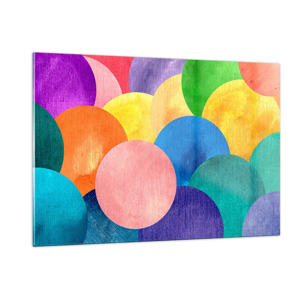 Quadro em vidro - A plenitude original da vida - 120x80 cm