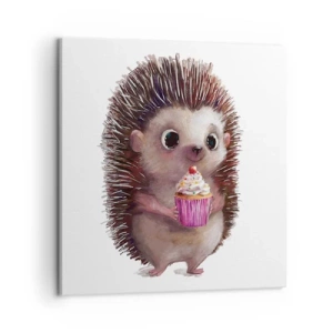 Quadro em tela - A celebração é diária - 60x60 cm