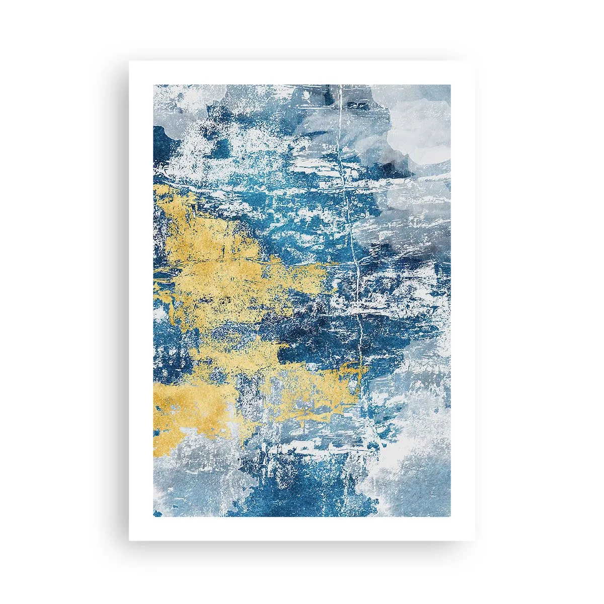 Pôster - Abstração cheia de clima - 50x70 cm