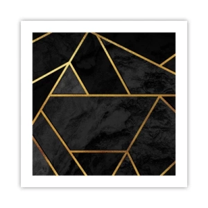 Pôster - Escuridão e esplendor - 50x50 cm