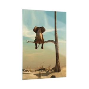 Quadro em vidro - Um novo ponto de vista - 50x70 cm