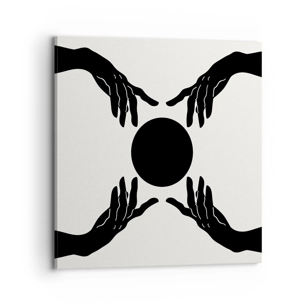 Quadro em tela - Sinal secreto - 70x70 cm