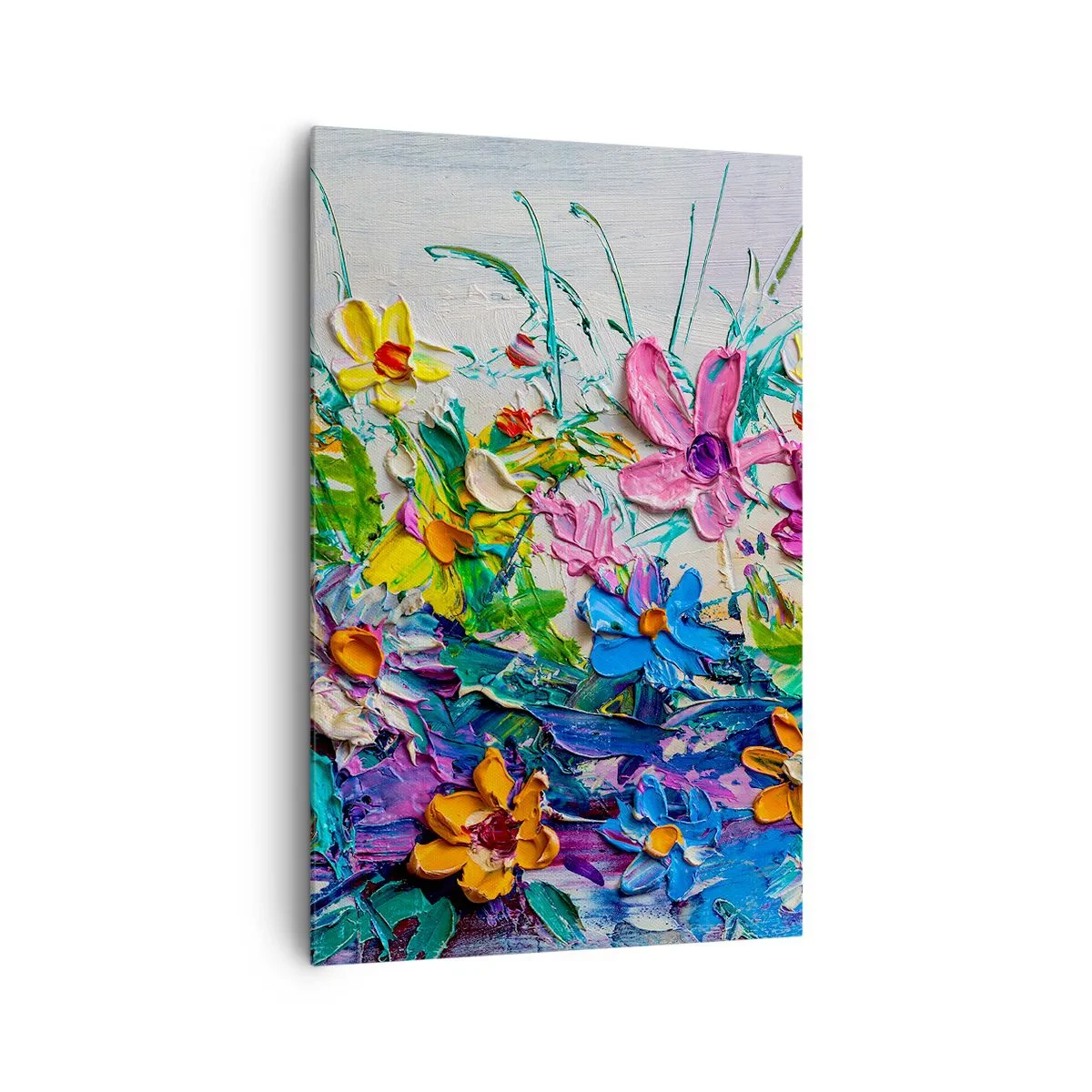 Quadro em tela - Não é de todo natureza morta - 80x120 cm