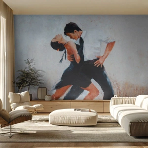 Papel de Parede Standard Eco - O tango dos meus sonhos  - Abstração, Dança, Tango - 400x280 cm