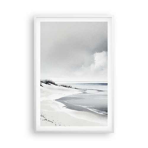 Pôster em moldura branca - Juntos para sempre - 61x91 cm