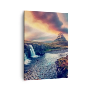Quadro em tela - Na majestade da natureza - 50x70 cm