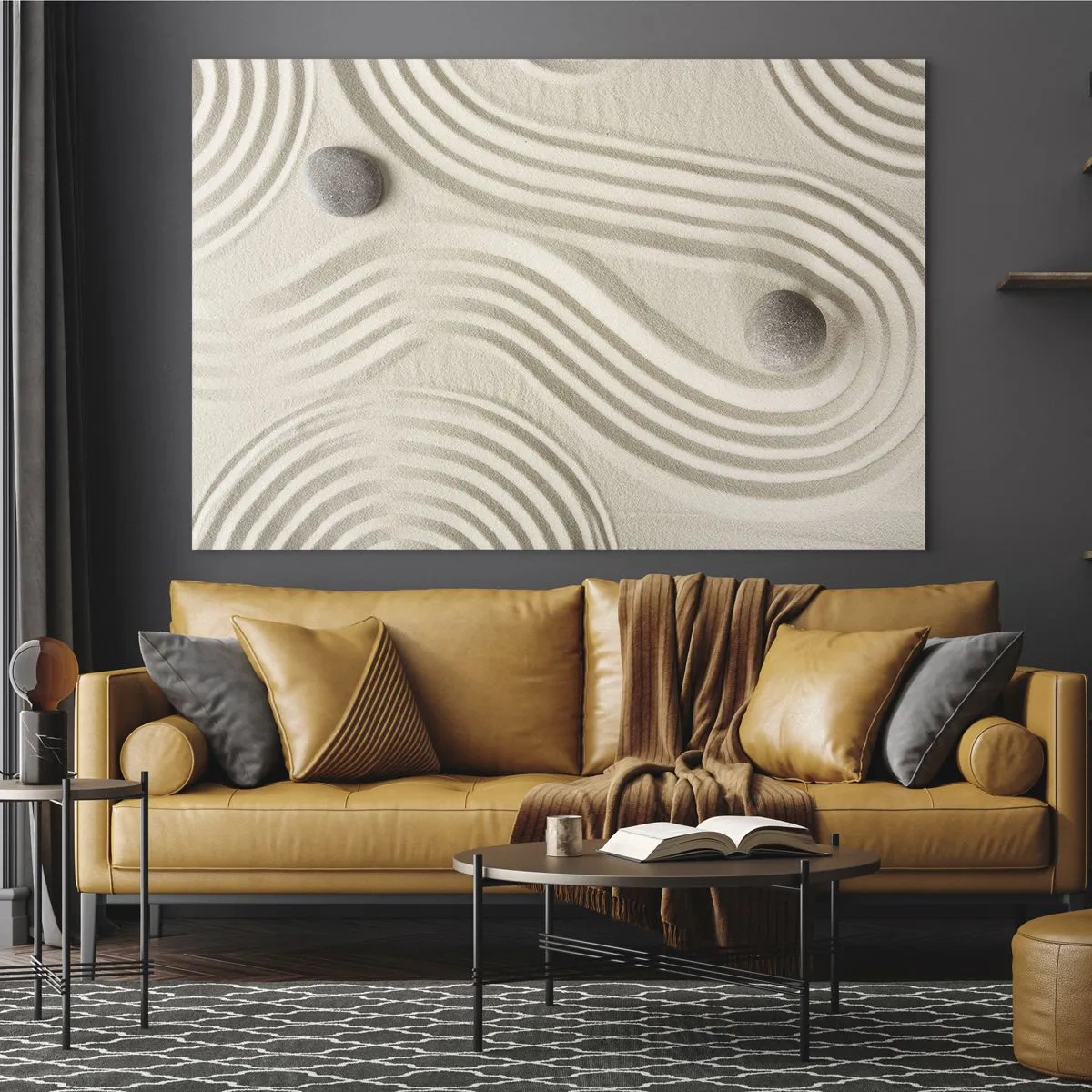 Quadro em vidro - Um toque de calor - 100x70 cm