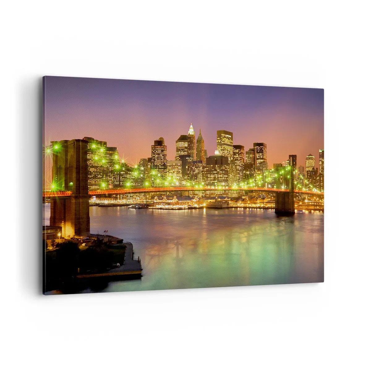 Quadro em tela - Aqui a luz nunca se apaga - 100x70 cm