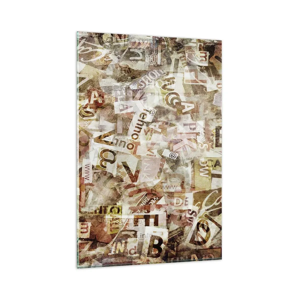 Quadro em vidro - Unificando a conversa fiada - 80x120 cm