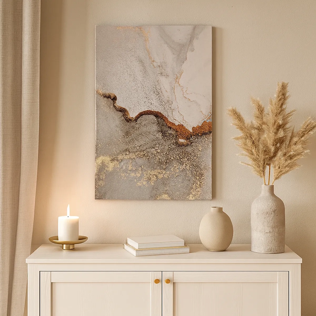 Quadro em tela - No limite das cores - 50x70 cm