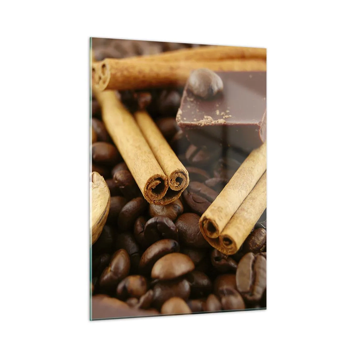 Quadro em vidro - Concerto de aromas - 50x70 cm