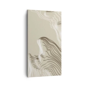 Quadro em tela - Topografia da arte - 45x80 cm