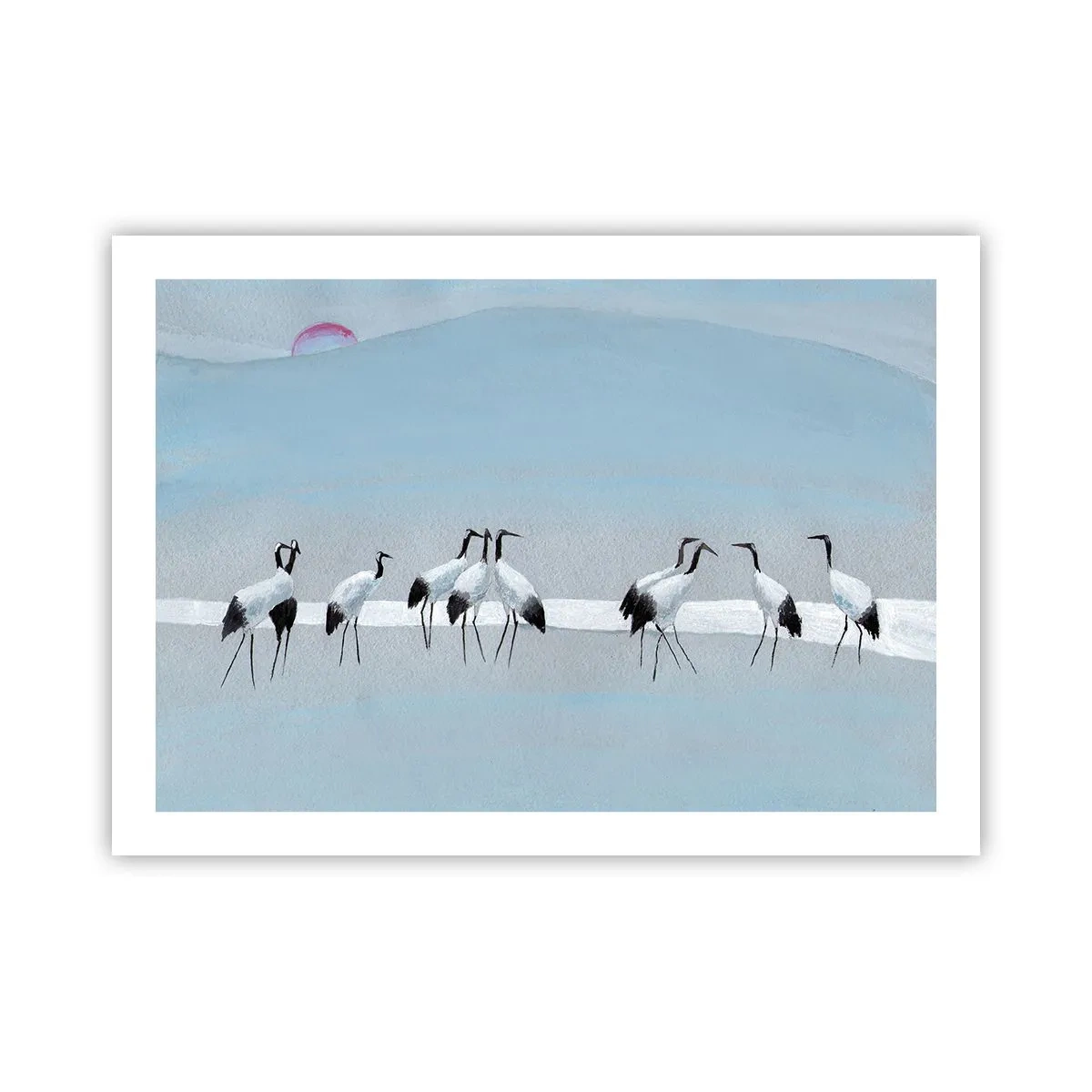 Pôster - Depois de um dia quente - 70x50 cm