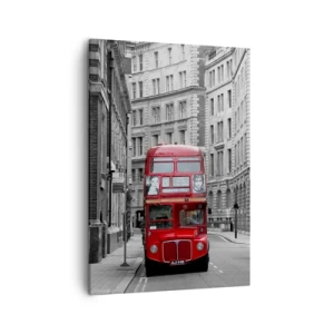 Quadro em tela - A vida quotidiana não deve ser cinzenta - 50x70 cm