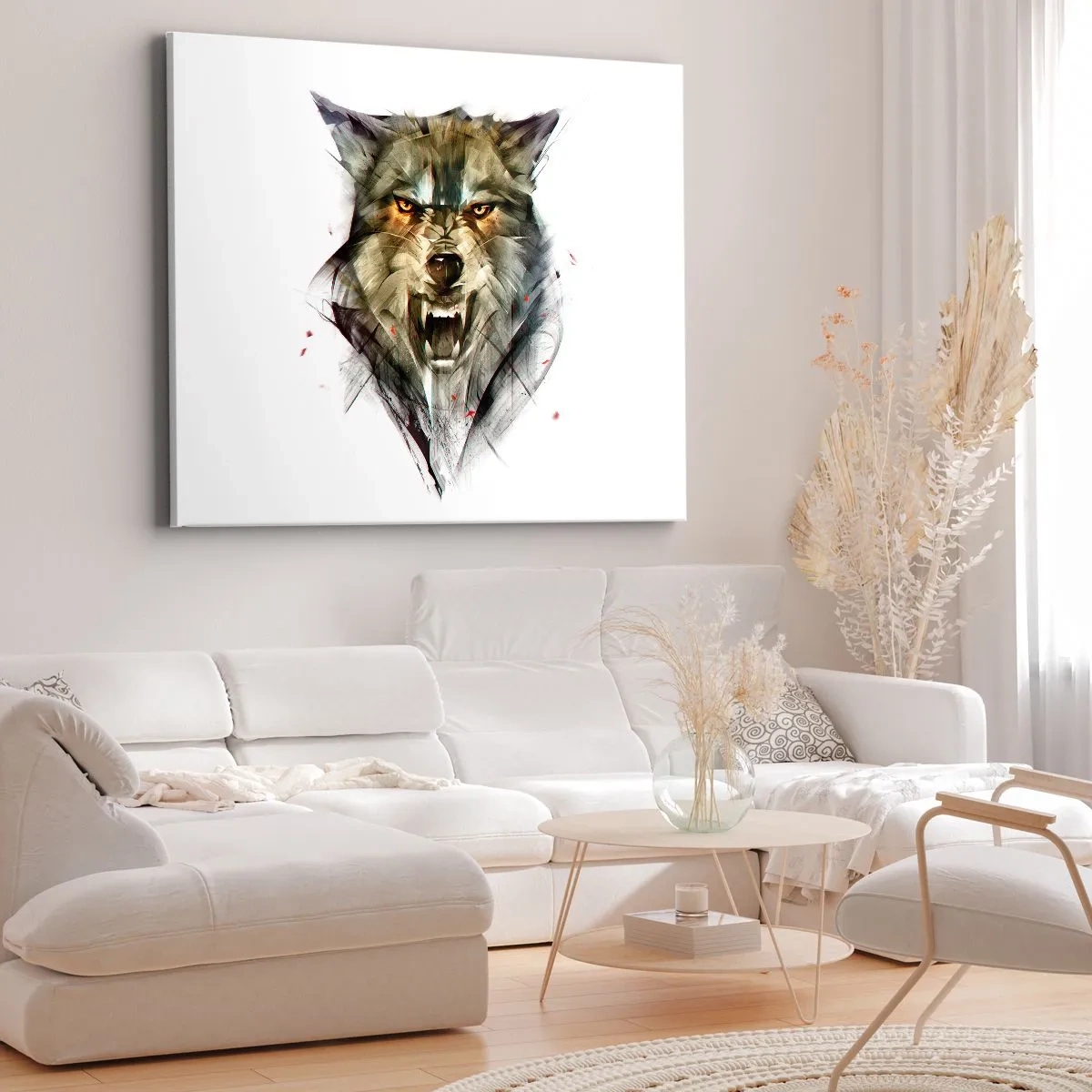 Quadro em tela - Nem um passo! - 120x80 cm