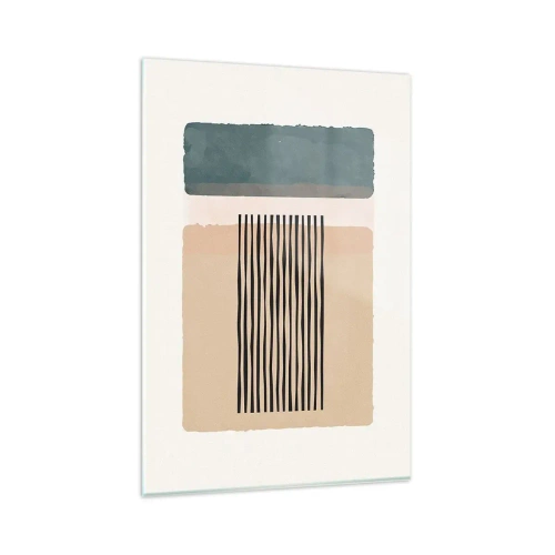 Quadro em vidro - Está tudo bem - 80x120 cm