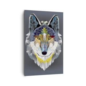 Quadro em tela - Quem não quer ser lobo, não lhe veste a pele - 80x120 cm