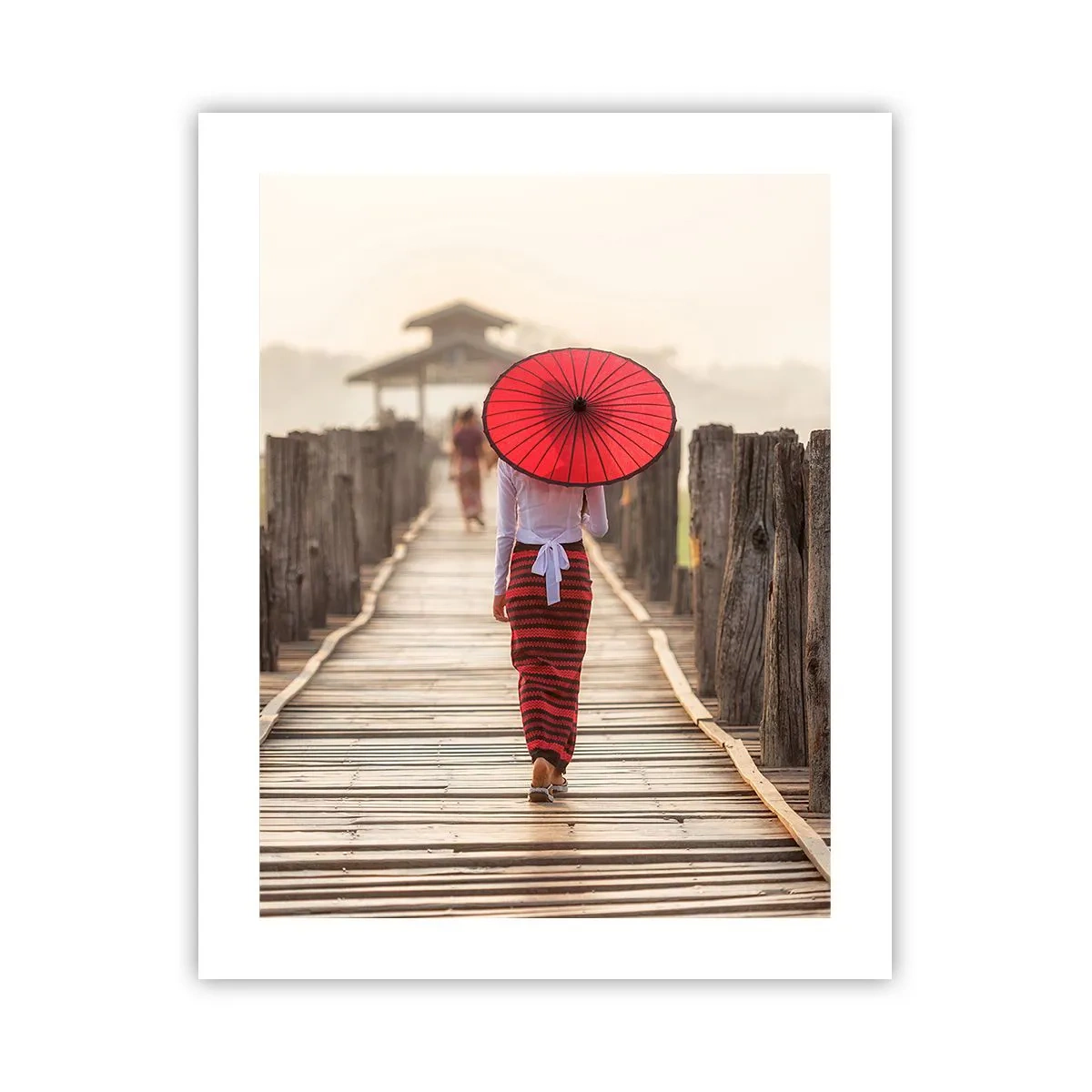 Pôster - Na ponte velha - 40x50 cm