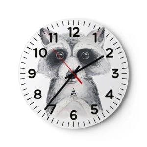 Relógio de parede - Relógio em vidro - Um momento de emoção - 40x40 cm