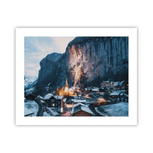 Pôster - O espírito luminoso do inverno - 50x40 cm