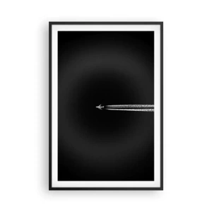 Pôster com moldura preta - Em outra dimensão - 61x91 cm