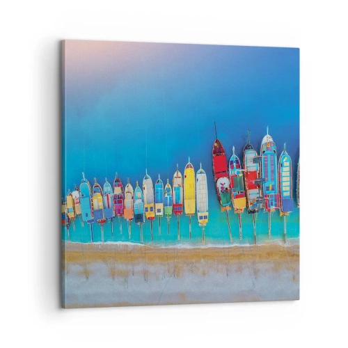 Quadro em tela - Vista panorâmica - 60x60 cm