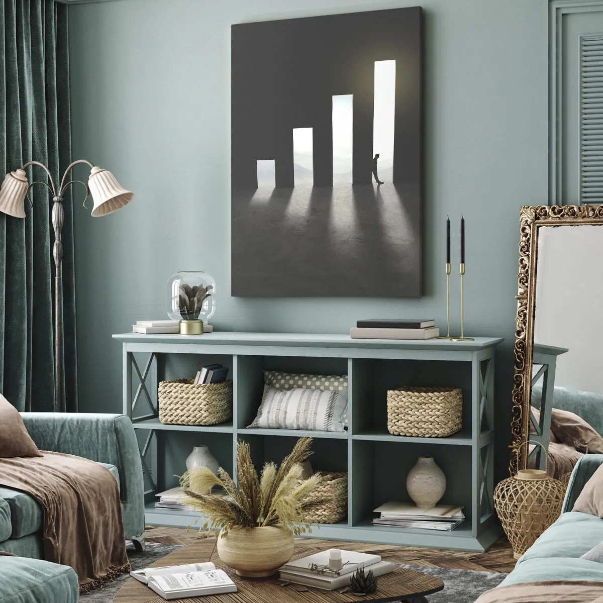 Quadro em tela - Sucesso – impressão - 80x120 cm