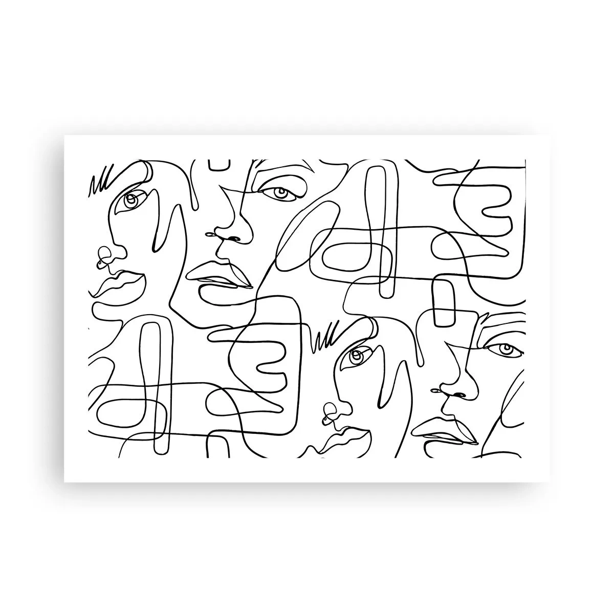 Pôster - Em emoções emaranhadas - 70x50 cm