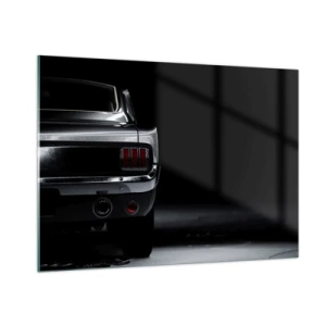 Quadro em vidro - O charme do clássico - 100x70 cm