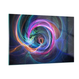 Quadro em vidro - Para onde quer me levar? - 120x80 cm