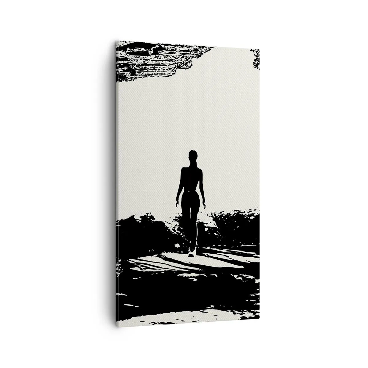 Quadro em tela - Novo visual - 45x80 cm