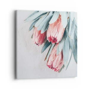 Quadro em tela - Envergonhadas da sua própria beleza - 40x40 cm