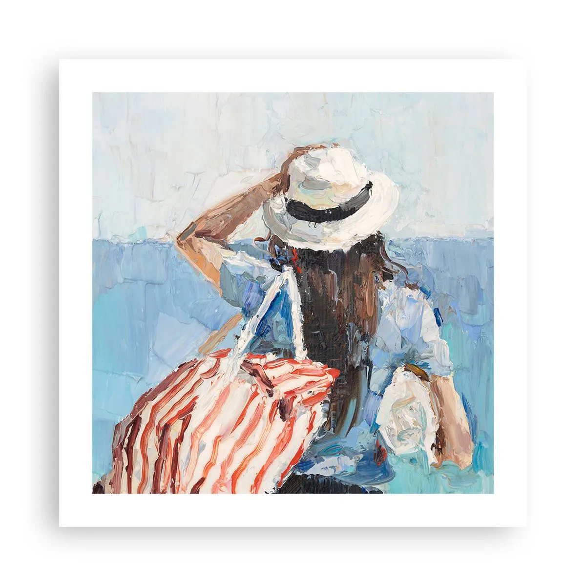 Pôster - Bem-vindo às suas férias - 50x50 cm